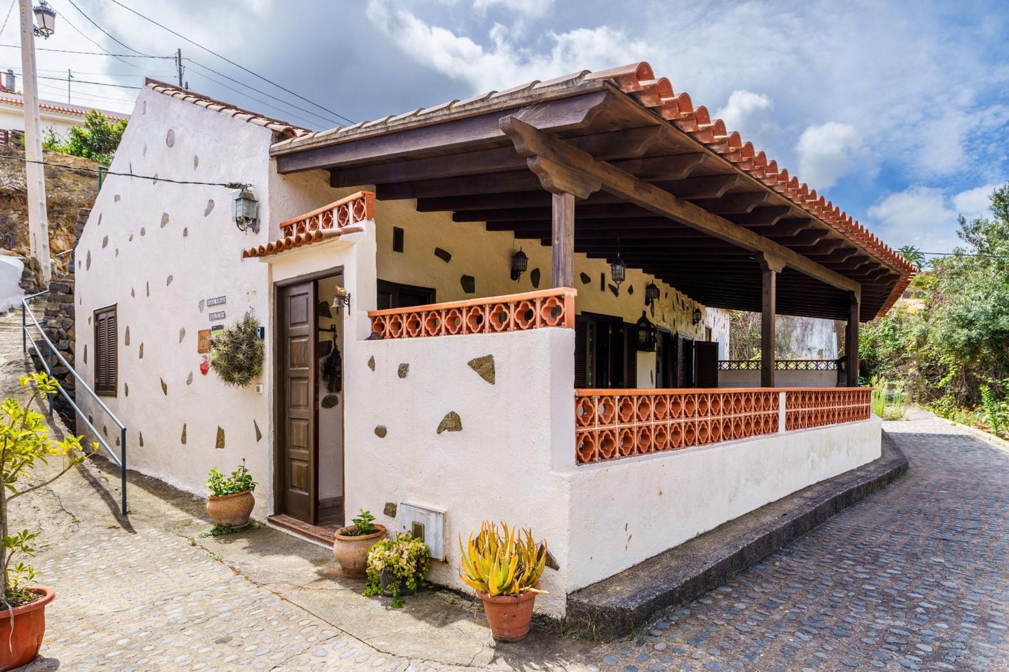 Rural House Mercedes-Solarium & Nature Views Agulo エクステリア 写真
